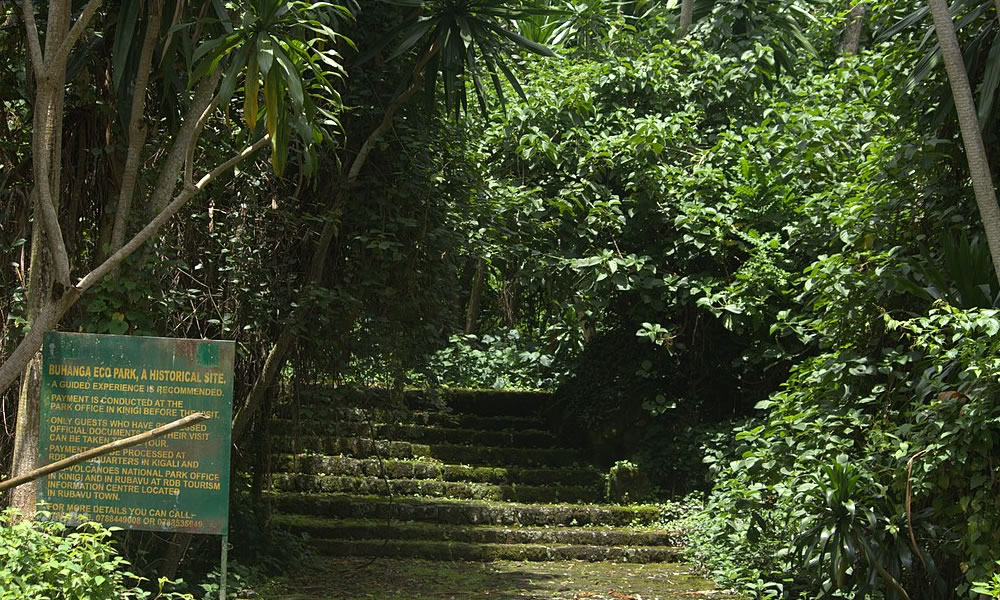 Visiting Buhanga Eco-Park In Rwanda.